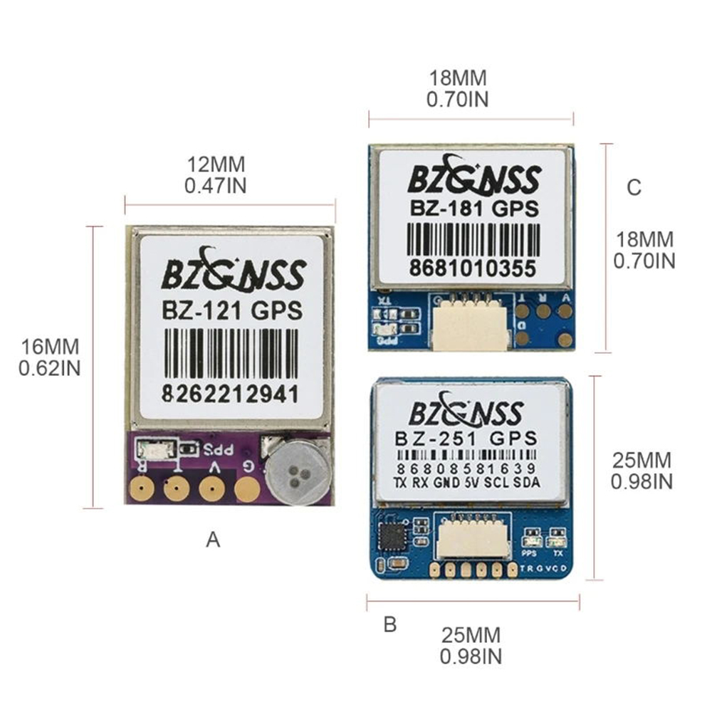BZ-181 GPS Module Dual Protoco - Drone Gps Module recension och pris